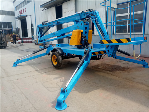 拖車折臂液壓升降平臺(tái) 拖車折臂液壓升降平臺(tái)
