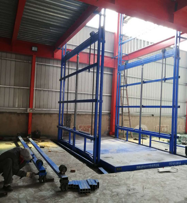 導(dǎo)軌式液壓升降平臺(tái) 導(dǎo)軌式液壓升降平臺(tái)